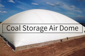 Coal Storage Air Dome Video