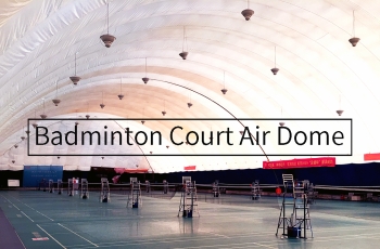 Badminton Court Air Dome Video