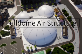 Spherical Air Domes Video