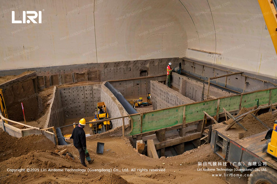 Foundation Pit Air Dome (1)