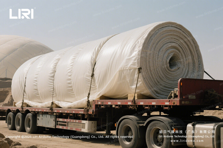 Air supported Structure for Archaeological Site Protection (2)