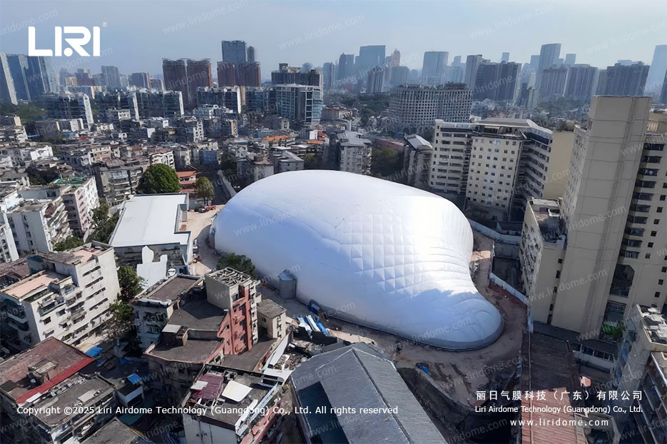 Construction Site Air Dome The construction site air dome developed by Liri Air Dome 8